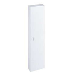 Шкаф-колонна Comfort 40х16,5х160 см, белый, ручки - белые, 6 полок, правый, подвесной монтаж X000001382 Ravak