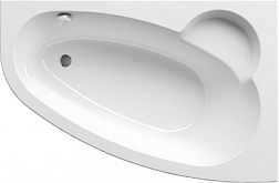 Акриловая ванна Asymmetric 160х105 см, угловая, правая, белая, асимметричная C471000000 Ravak