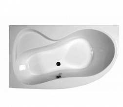 Акриловая ванна Rosa 95 160х95 см, левая, белая, асимметричная C571000000 Ravak