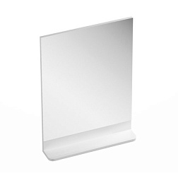 Зеркало BeHappy II 53х74 см, с белой полкой X000001099 Ravak